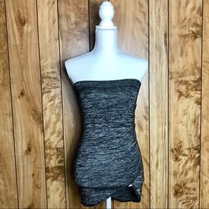 Philosophy Form-Fitting Strapless XS Grey Dress